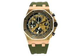 Audemars Piguet Royal Oak Offshore 26470OR.OO.A002CR.01 (2017) - Champagne wijzerplaat 42mm Roségoud