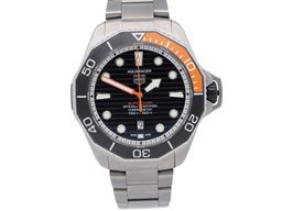 TAG Heuer Aquaracer WBP5A8A.BF0619 (2024) - Black dial 45 mm Titanium case