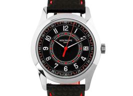 Patek Philippe Calatrava 6007G-010 (2023) - Zwart wijzerplaat 40mm Witgoud