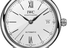 IWC Portofino Automatic IW458610 (2025) - Wit wijzerplaat 37mm Staal