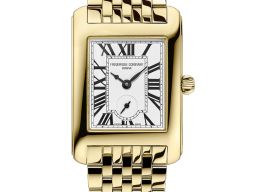 Frederique Constant Classics Carree FC-235S2C5B (2025) - Silver dial 36 mm Gold/Steel case