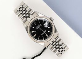 Rolex Datejust 36 16014 (1988) - Black dial 36 mm Steel case