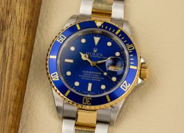 Rolex Submariner Date 16613 (2003) - 40mm Goud/Staal