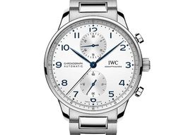 IWC Portuguese Chronograph IW371617 (2025) - Silver dial 41 mm Steel case