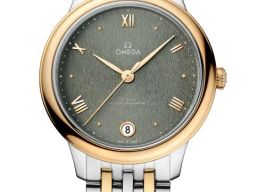 Omega De Ville 434.20.34.20.10.001 (2026) - Green dial 34 mm Gold/Steel case