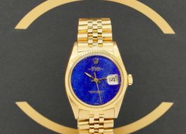 Rolex Datejust 1601 (1970) - Blue dial 36 mm Yellow Gold case