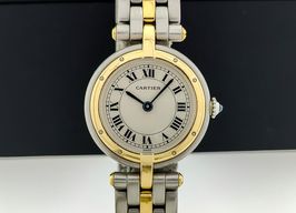 Cartier Panthère 1057920 (Unknown (random serial)) - White dial 24 mm Gold/Steel case