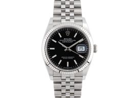 Rolex Datejust 36 126234 (2020) - Black dial 36 mm Steel case