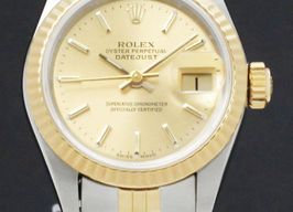 Rolex Lady-Datejust 69173 (1987) - Gold dial 26 mm Gold/Steel case