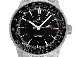 Breitling Navitimer GMT A32310251B1A1 (2025) - Zwart wijzerplaat 41mm Staal