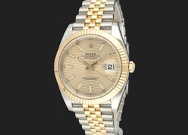 Rolex Datejust 41 126333 (2022) - Champagne dial 41 mm Gold/Steel case