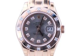 Rolex Lady-Datejust Pearlmaster 80315 (2017) - Pearl dial 29 mm Rose Gold case