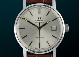Omega Genève 166.098 (1972) - White dial 35 mm Steel case