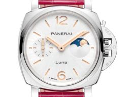 Panerai Luminor Due Luna PAM01557 (2026) - White dial 38 mm Steel case