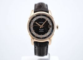 Omega De Ville 431.63.41.21.13.001 (Onbekend (willekeurig serienummer)) - Bruin wijzerplaat 41mm Roségoud