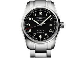 Longines Spirit L3.810.4.53.9 (2025) - Zwart wijzerplaat 40mm Staal