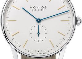 NOMOS Orion 38 387 (2022) - White dial 38 mm Steel case