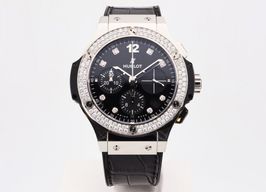 Hublot Big Bang 41 mm 341.SX.1270.VR.1104 (2014) - Zwart wijzerplaat 41mm Staal