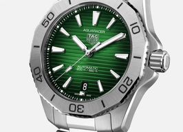 TAG Heuer Aquaracer WBP2115.BA0627 (2024) - Green dial 40 mm Steel case