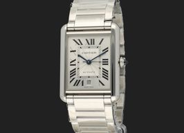 Cartier Tank WSTA0053 (2024) - Zilver wijzerplaat 41mm Staal