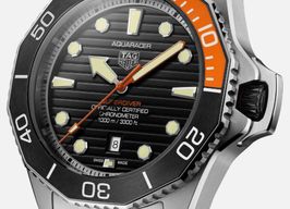 TAG Heuer Aquaracer WBP5A8A.BF0619 (2025) - Black dial 45 mm Titanium case