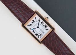 Cartier Tank Solo W5200026 (2014) - Silver dial 31 mm Steel case