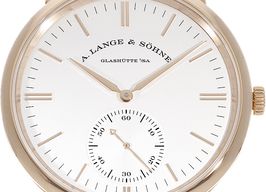 A. Lange & Söhne Saxonia 380.033 (2022) - Silver dial 39 mm Rose Gold case