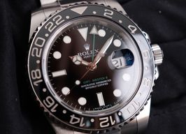 Rolex GMT-Master II 116710LN (2007) - Zwart wijzerplaat 40mm Staal