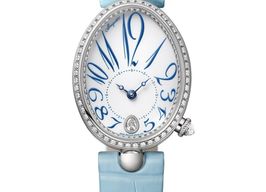 Breguet Reine de Naples 8918BB/28/964/D00D (2025) - White dial 37 mm White Gold case