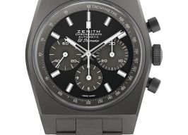Zenith Chronomaster Original 97.T384.4061/21.M384 (2026) - Zwart wijzerplaat 37mm Titanium