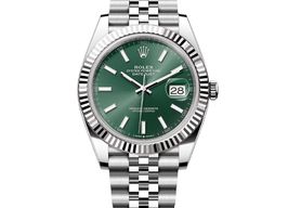 Rolex Datejust 41 126334 (2025) - Groen wijzerplaat 41mm Staal