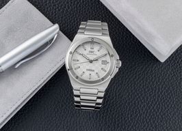 IWC Ingenieur Automatic IW328902 (Unknown (random serial)) - Silver dial 40 mm Steel case