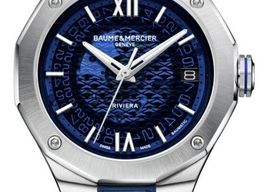 Baume & Mercier Riviera M0A10714 (2026) - Blue dial 39 mm Steel case