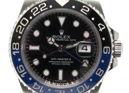 Rolex GMT-Master II 116710BLNR (2015) - Zwart wijzerplaat 40mm Staal