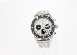 Breitling Superocean Heritage II Chronograph AB0162121G1A1 (2025) - Silver dial 44 mm Steel case