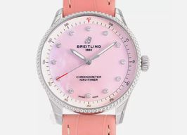 Breitling Navitimer A77320D91K1P1 (2024) - Roze wijzerplaat 32mm Staal