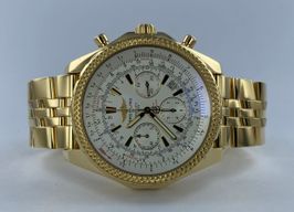 Breitling Bentley Motors K25362 (2009) - Black dial 48 mm Yellow Gold case