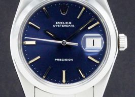 Rolex Oyster Precision 6694 (1974) - Blue dial 34 mm Steel case