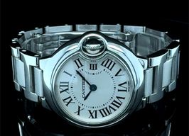 Cartier Ballon Bleu 28mm 3009 (2011) - White dial 28 mm Steel case