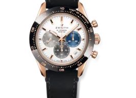 Zenith Chronomaster Sport 18.3100.3600/69.C920 (2026) - Wit wijzerplaat 41mm Roségoud