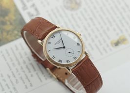 Patek Philippe Calatrava 3919J (2000) - Wit wijzerplaat 34mm Geelgoud