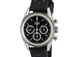 TAG Heuer Carrera CS3113 (2000) - Black dial 36 mm Steel case