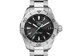 TAG Heuer Aquaracer WBP1114.BA0000 (2024) - Zwart wijzerplaat 40mm Staal