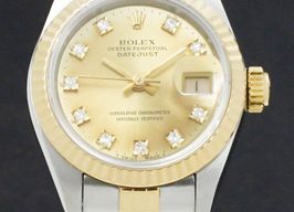 Rolex Lady-Datejust 69173 (1992) - Gold dial 26 mm Gold/Steel case