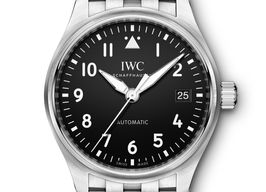 IWC Pilot's Watch Automatic 36 IW324010 (2024) - Zwart wijzerplaat 36mm Staal