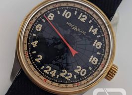 Montblanc 1858 126007 (2024) - Zwart wijzerplaat 42mm Brons