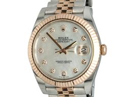Rolex Datejust 41 126331 (2021) - Pearl dial 41 mm Gold/Steel case