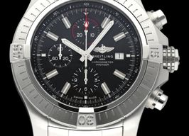 Breitling Super Avenger A13375 (2021) - Black dial 48 mm Steel case
