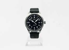 IWC Pilot Mark IW328201 (2025) - Zwart wijzerplaat 40mm Staal
