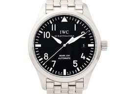 IWC Pilot Mark IW325504 (2006) - Zwart wijzerplaat 39mm Staal